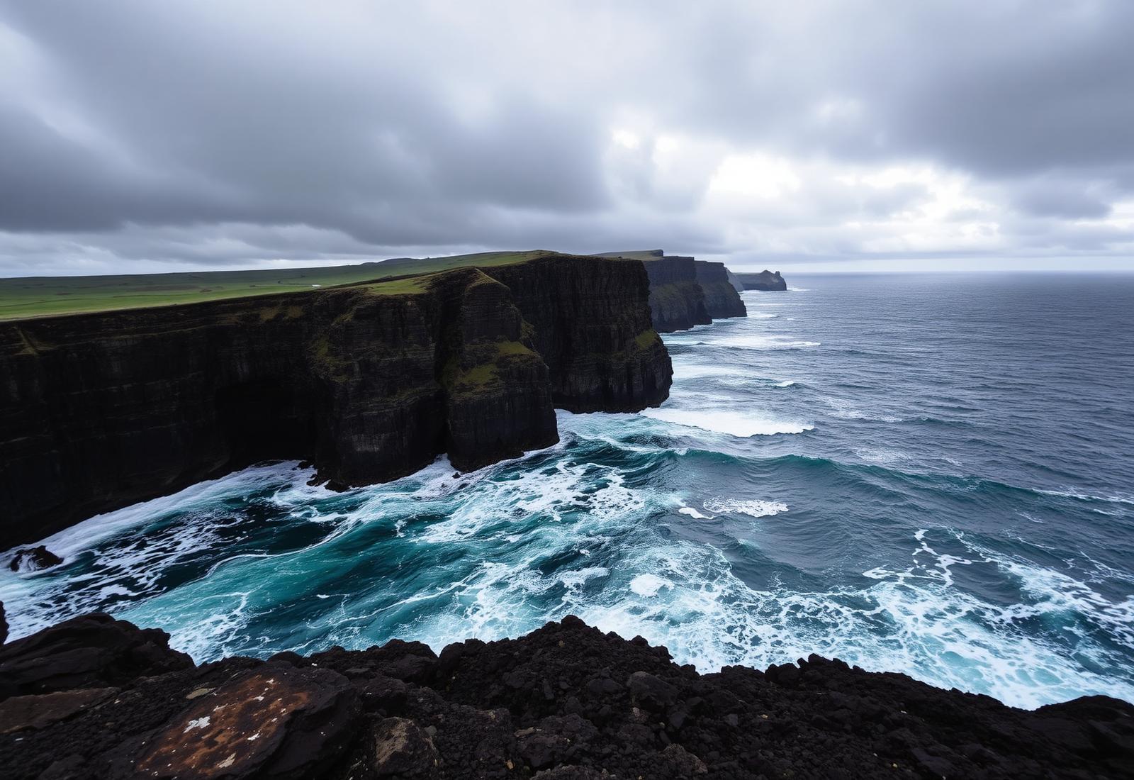 Wild Scottish coastline